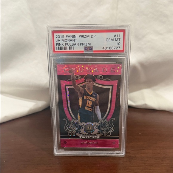 Panini Other - Panini Prizm Pink Pulsar Crusade RC - JA MORANT  - PSA GEM MINT 10
